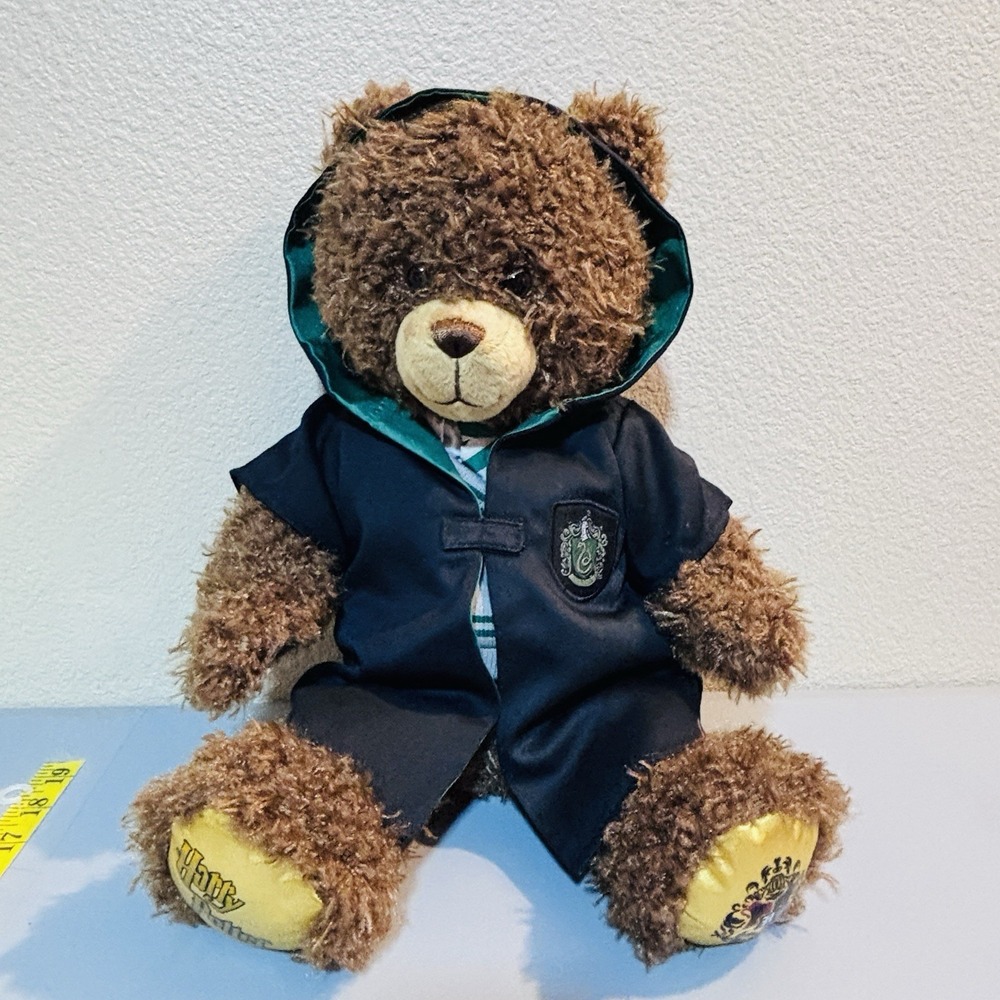 Harry Potter Build A Bear Teddy Plush Robe Pants Vest Tie Hogwarts Clean Soft